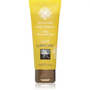HOT Shiatsu Love lubricant gel flavoured White Tea & Peach 75 ml