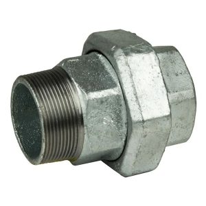 Hamilton Gas Products Ltd 2 M x F Malleable Iron Galvanised Union