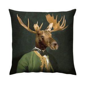 Happy Larry Crutcher Cushion with Filling 45.0 H x 45.0 W x 14.0 D cm