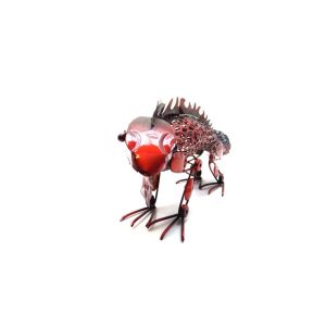 Happy Larry Webster Lizard Statue red 20.0 H x 54.0 W x 23.0 D cm