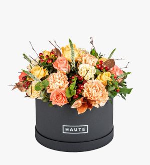 Haute Florist Antique Charm Hat Box