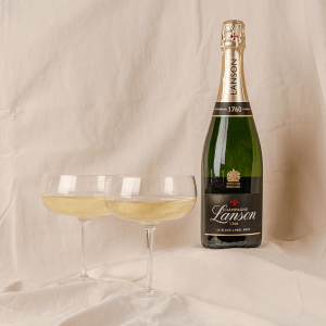 Haute Florist Lanson Black Label Luxury Gift - Champagne Gift Sets - Champagne Gift Delivery - Send Champagne - Luxury Champagne Gifts