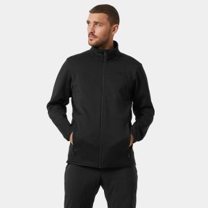 Helly Hansen Men’s Alpha Zero Fleece Outdoor Jacket Black S - Black - Male