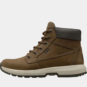 Helly Hansen Men's Bowstring Classis Boots In Nubuck Leather Brown 10.5 - Cedar Brown - Male