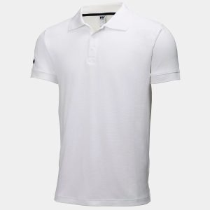 Helly Hansen Men's Crewline Quick-Dry Performance Polo White XL - White - Male
