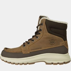 Helly Hansen Men's Garibaldi V3 Waterproof Leather Boots Brown 10 - Tobacco Bro Brown - Male
