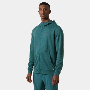 Helly Hansen Men’s LIFA® Tech Lite Zip Hoodie Green XL - Dark Creek Green - Male
