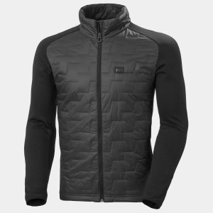 Helly Hansen Men's Lifaloft Hybrid Lightweight Insulator Jacket Black L - Black - Male