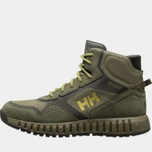Helly Hansen Men's Monashee Ullr HT Waterproof Winter Boots Green 9 - Utility Gre Green - Male