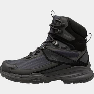 Helly Hansen Men's Montragon HELLY TECH® Waterproof Hiking Boots Black 7.5 - Black Qui - Male