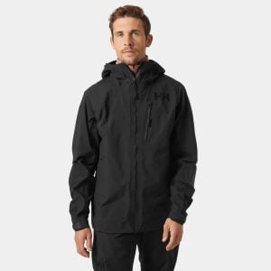 Helly Hansen Men's Odin 1 World Infinity Shell Jacket Black XL - Black - Male