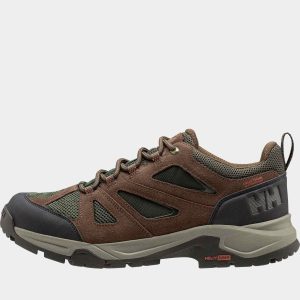 Helly Hansen Men's Switchback Trail Waterproof Low-Cut Hiking Boots Brown 8.5 - Bushwacker Brown - Male