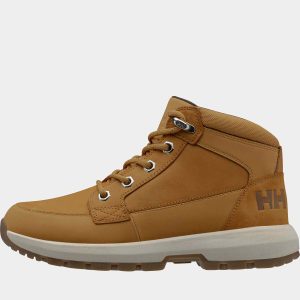 Helly Hansen Women Richmond Casual Boots In Nubuck Leather Brown 6.5 - Honey Wheat Brown - Female