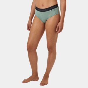Helly Hansen Women’s Durawool Briefs Green M - Cactus Green - Female