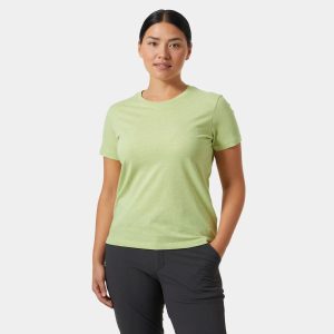 Helly Hansen Women's HH® Tech Logo T-Shirt Green S - Iced Matcha Green - Female