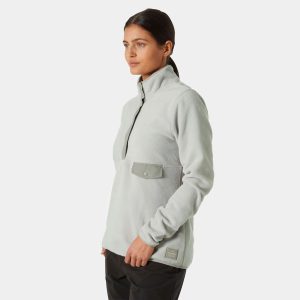 Helly Hansen Women's Maridalen Fleece Pullover Black M - Mellow Grey Black - Female