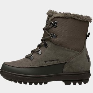 Helly Hansen Women's Sorrento Waterproof Winter Boots Brown 6.5 - Bungee Cord Brown - Female