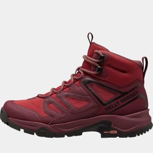Helly Hansen Women's Stalheim HELLY TECH® Waterproof Hiking Boots Red 5 - Poppy Red - Female