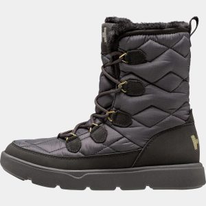 Helly Hansen Women's Willetta Insulated Winter Boots Black 4 - Black - Female
