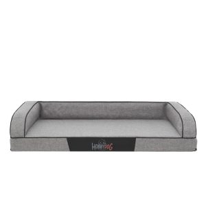 HobbyDog Gloria Bolster Cushion gray 18.0 H x 100.0 W x 62.0 D cm