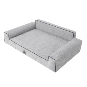 HobbyDog Solid Pet Bed gray 28.0 H x 98.0 W x 66.0 D cm