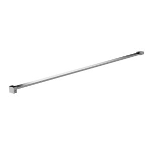 Hudson Reed Flat Support Bar - For Use With 1950Mm Wetroom Screens gray 3.6 H x 3.7 W x 120.2 D cm