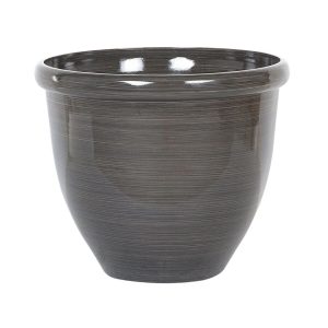 Ivy Bronx Set Of 2 Plant Pots 49 Cm Brown gray 41.0 H x 49.0 W x 49.0 D cm