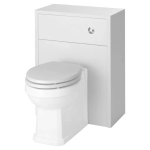 K-Vit Astley Back to Wall Toilet with Dual Flush white 42.0 H x 36.0 W x 52.0 D cm