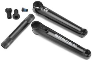 Kink Brace 3-Piece BMX Cranks (Black) - Black