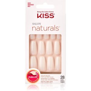 Kiss Salon Natural Walk On Air false nails 28 pc