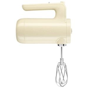 KitchenAid 5KHMB732BAC Cordless Hand Mixer - Almond Cream