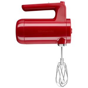KitchenAid 5KHMB732BER Cordless Hand Mixer - Empire Red