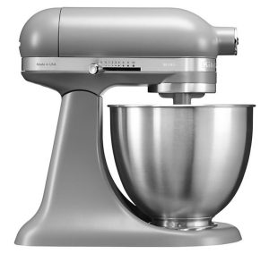 KitchenAid 5KSM3311XBFG Mini Tilt Head Mixer in Matte Grey