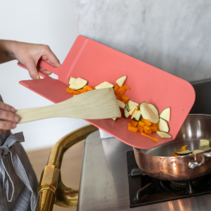 Koziol Cutting Board Snap L nature coral