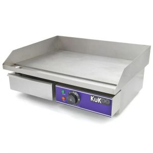 Kukoo 55Cm W x 47Cm D Single Burner Built-In Electric Grill gray 23.0 H x 55.0 W x 47.0 D cm