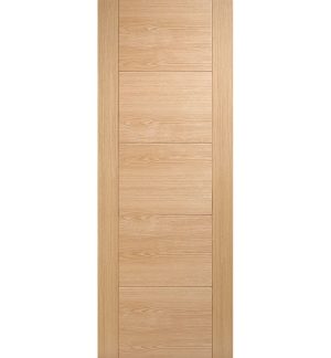 LPD Doors Vancouver Prefinished Oak Internal Fire Door brown 204.0 H x 92.6 W cm