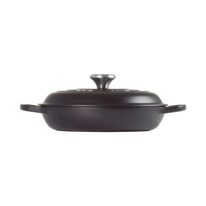 Le Creuset Cast Iron Shallow Casserole black 26cm