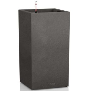 Lechuza Canto Plastic Self-Watering Plant Pot black 76.0 H x 40.0 W x 40.0 D cm