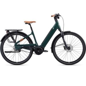 Liv Allure E+ 1 Bd Sport 500wh - Easy Entry Electric City Bike - 2023 - Trekking Green