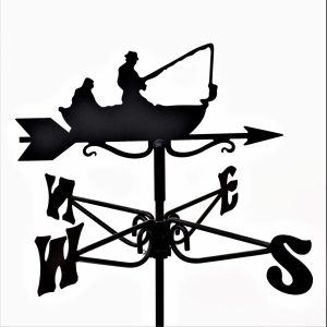 Longshore Tides Cyrilmagnin Weathervane black 43.0 H x 38.0 W x 2.0 D cm