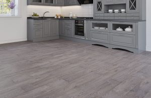 Luxury Flooring £41.99m2 - Grey Smokey Oak 8mm Laminate Flooring - Water Resistant