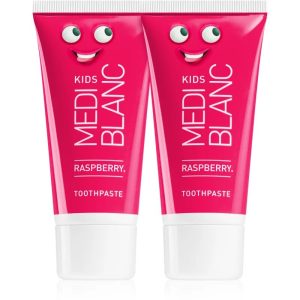 MEDIBLANC KIDS Raspberry toothpaste for children 2x50 ml