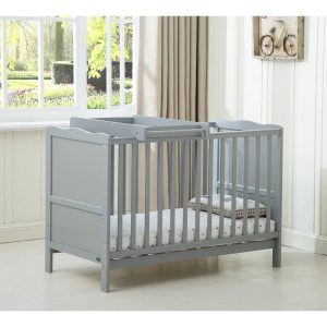 Mack + Milo Dampier Cot Bed with Mattress brown