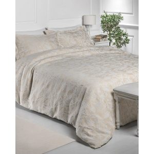Marlow Home Co. Fuchs Cotton 200 TC Modern & Contemporary Duvet Cover Set brown King Duvet Cover + 2 Standard Pillowcases