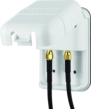 Maxview Internet outdoor socket 2x SMA- white