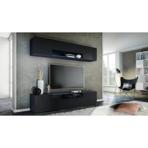 Metro Mcalpine Entertainment Unit for TVs up to 60" black
