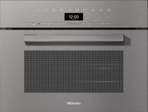 Miele DGC7440HC PRO VITROLINE GRGR Built-In Steam Combination VitroLine 48L Oven - Graphite Grey