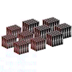 200 x Micro/Mignon Mix (100 x AAA LR03 + 100 x AA LR6) - Ansmann INDUSTRIAL Alkaline Batteries - 1.5 V 1501-0004-SET4