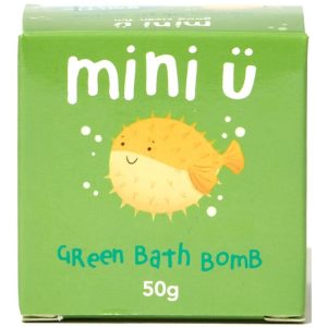 Mini-U Bath Bomb Green effervescent bath bomb 50 g