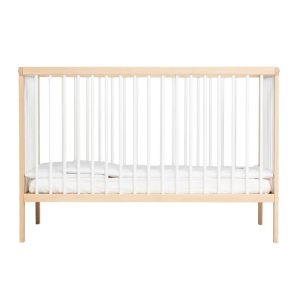 Mokee Mini Cot Bed White Beech Mini